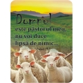 Sticker colturi rotunjite, Domnul este pastorul meu!